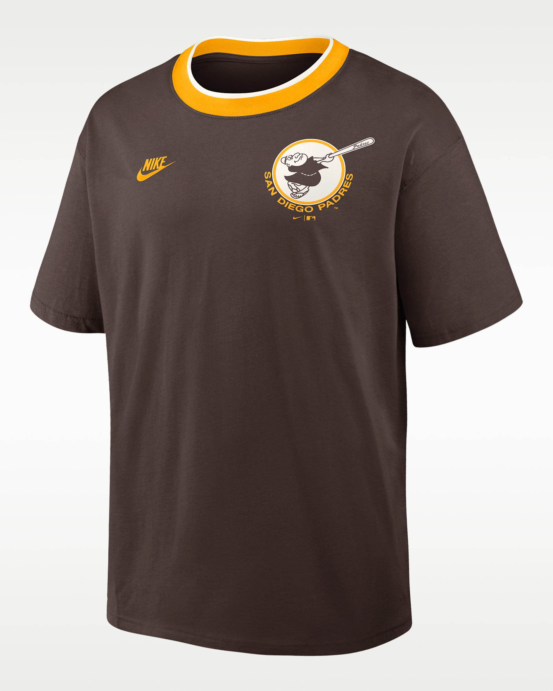 San Diego Padres Cooperstown Ringer Men's Nike MLB T-Shirt. Nike.com